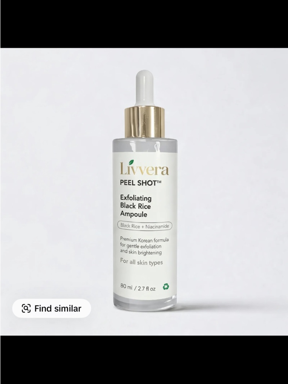Livvera Black Rice Detox Peel